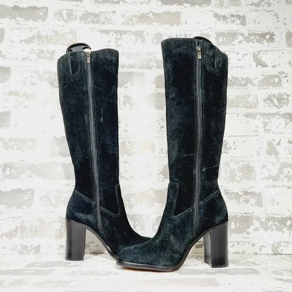 NEW Vince Camuto x Fashion Pearlanie Jackson Tall Shaft Leather Boots V831