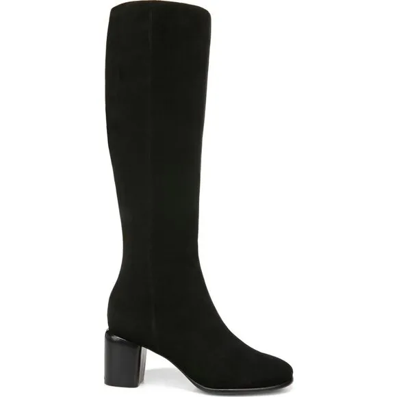 NEW Vince Maggie black suede Knee High Boots size 6.5