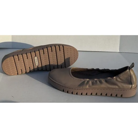 New Vionic Uptown Ballet Flats Women's Slip-on Shoes Magnolia Dusk Size 11