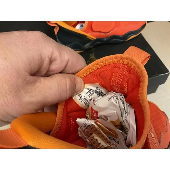 New! Youth’s Nike Air Jordan 23/7 (PS) Team Orange Athletic Shoes. Size 2Y.