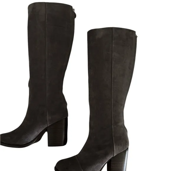 NIB RAG &amp; BONE GENUINE GRANITE SUEDE LEATHER BOOTS