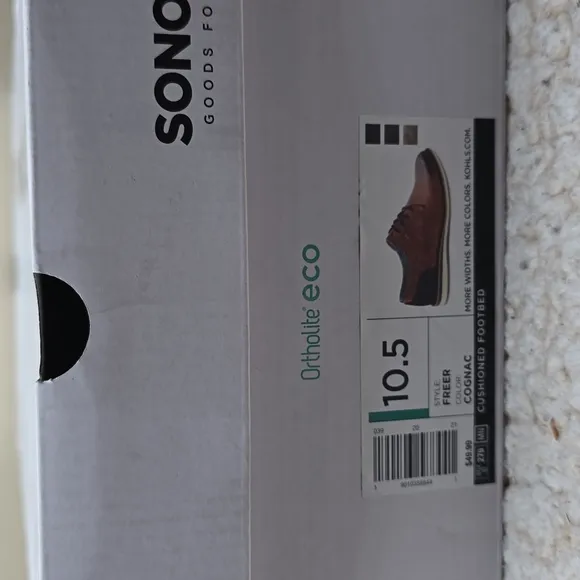 NIB Sonoma Goods For Life Freer Men's Dress Shoes Sz 10.5