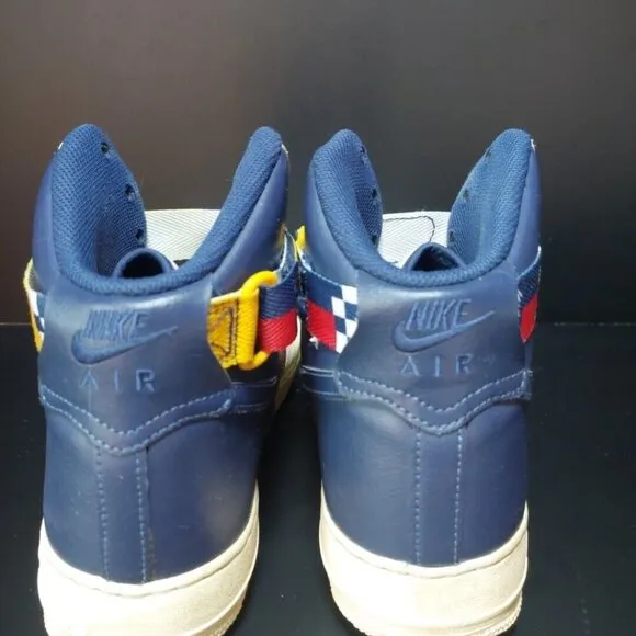 Nike Air Force 1 HighTop Nautical Redux 2018 AR5395-100 Size 11.5 NO Shoe String