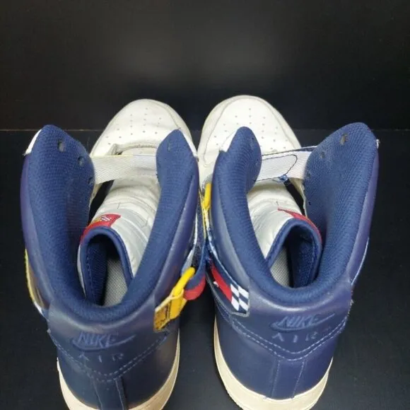 Nike Air Force 1 HighTop Nautical Redux 2018 AR5395-100 Size 11.5 NO Shoe String