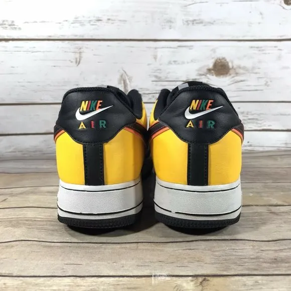 Nike Air Force 1 Low Sunburst Shoes Mens Size 11.5 Athletic CK9282-100 Sneaker