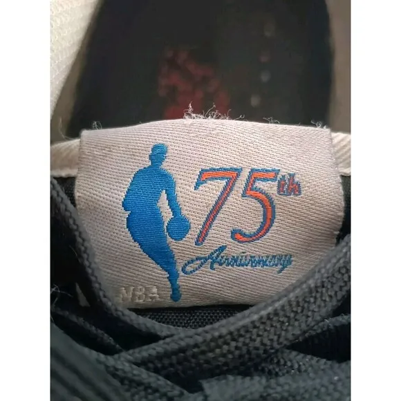 Nike Air Force 1 Shoes Kids Size 6Y GS NBA 75th Anniversary Multicolor