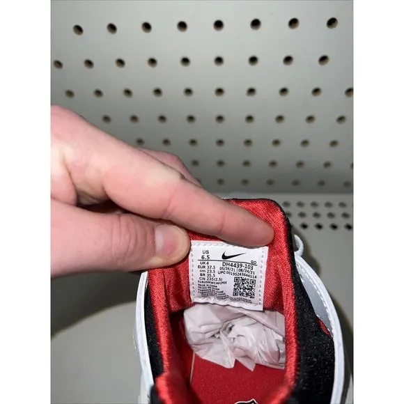 Nike Air Huarache Sail Bred Womens Athletic Shoes Sneakers Size 6.5 DH4439-103