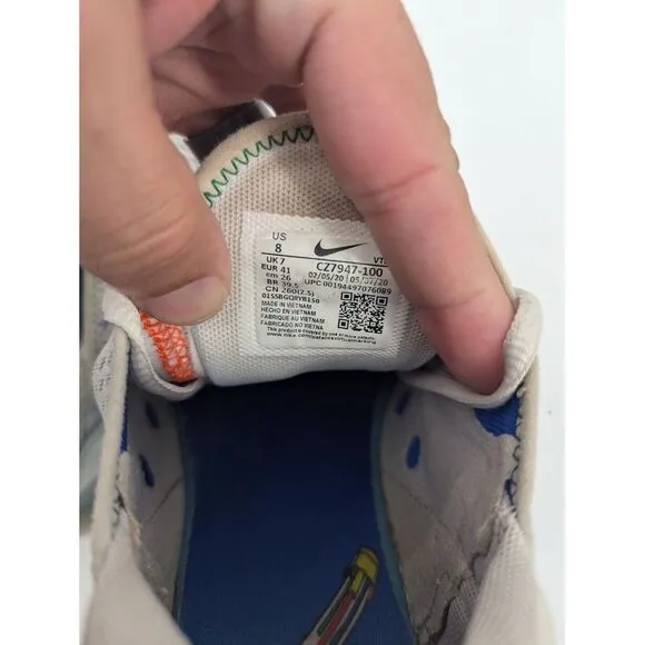 Nike Air Max 270 Mens 8 Olympic Rings White Racer Blue Athletic Shoes CZ7947-100