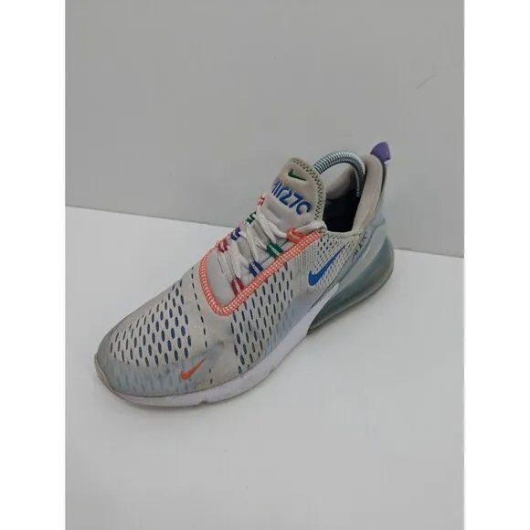 Nike Air Max 270 Mens 8 Olympic Rings White Racer Blue Athletic Shoes CZ7947-100