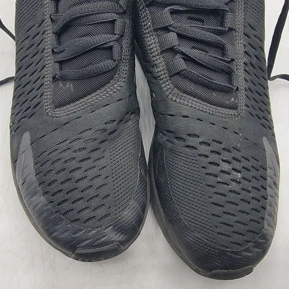 Nike Air Max 270 Mens 8 Triple Black Sneaker Shoes Casual Outdoors AH8050-005