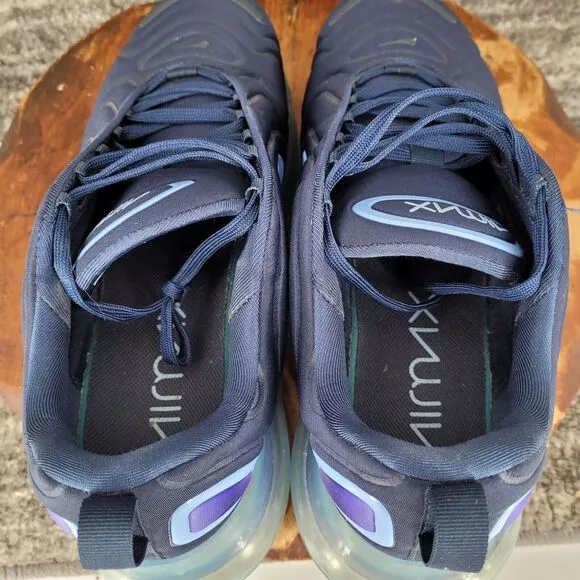 Nike‎ Air Max 720 Mens Size 12 Obsidian Blue Athletic Running Shoes Sneakers