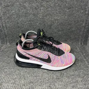 Nike Air Max FlyKnit Racer Black Multicolor Athletic Shoes Men’s 8.5 DJ6106-300