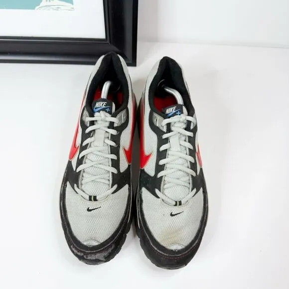 Nike Air Max  Running Shoes - Men's Size 11.5 - Grey, Black, &amp; Red