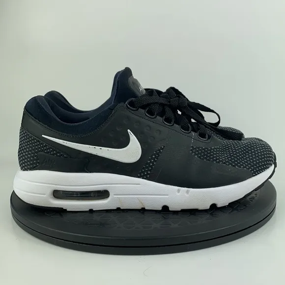 Nike Air Max Zero Essentials Black/White Athletic Shoes 876070-004 Men's Size 8