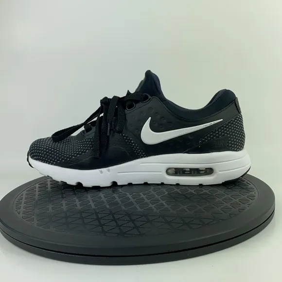 Nike Air Max Zero Essentials Black/White Athletic Shoes 876070-004 Men's Size 8