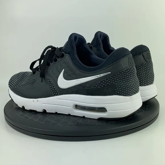 Nike Air Max Zero Essentials Black/White Athletic Shoes 876070-004 Men's Size 8