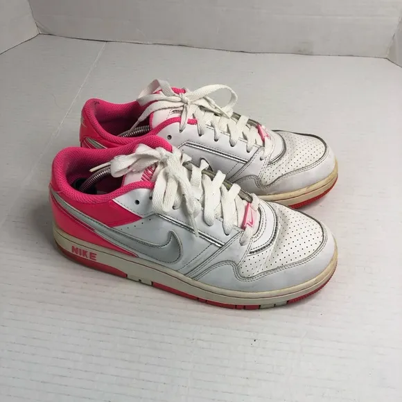 Nike Air Prestige 6.5Y Fits Womens 8.5 White Pink Athletic Low Shoes Sneakers