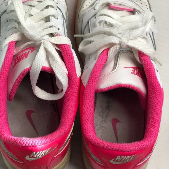 Nike Air Prestige 6.5Y Fits Womens 8.5 White Pink Athletic Low Shoes Sneakers
