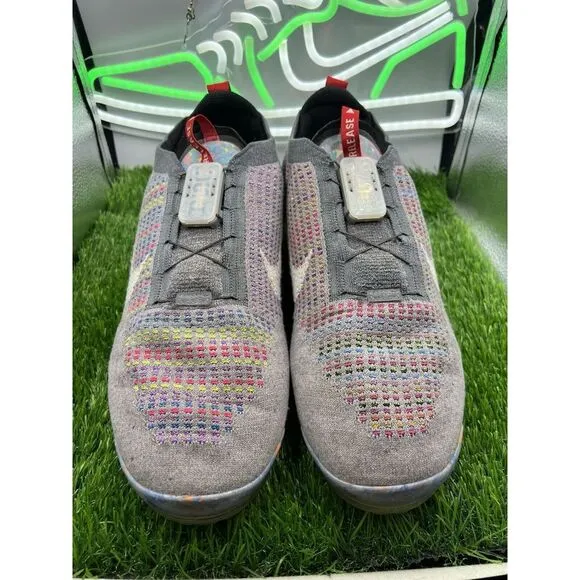 Nike Air VaporMax Flyknit 2020 FK Men's Size 14 Black Athletic Shoes CZ9313-001