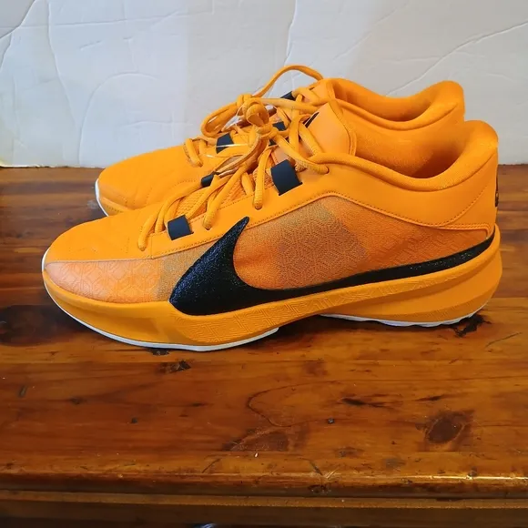 Nike Air Zoom Freak 5 TB Promo University Orange Athletic Shoes Mens 12.5