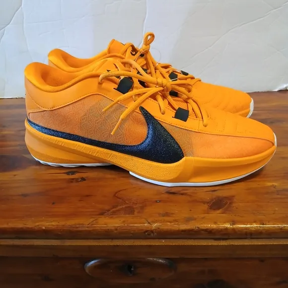 Nike Air Zoom Freak 5 TB Promo University Orange Athletic Shoes Mens 12.5