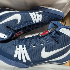 Nike Blue and White Athletic Shoes