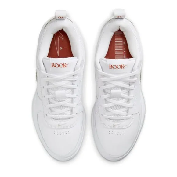 Nike Book 1 White Mens Basketball Shoes FJ4249-101 NEW Sz 13