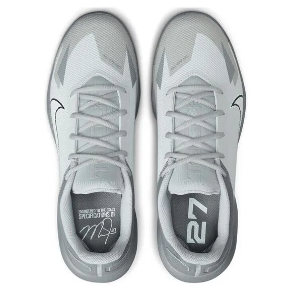 Nike Force Trout 8 Pro Molded Baseball Cleats Gray Men's Size 14 Shoes