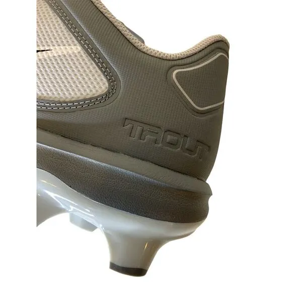 Nike Force Trout 8 Pro Molded Baseball Cleats Gray Men's Size 14 Shoes