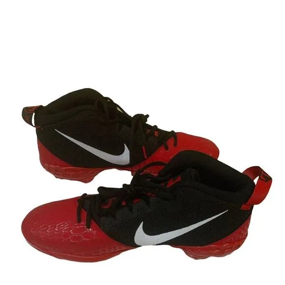 Nike Force Zoom Trout 5 Mens 13 Lace Up Metal Baseball Cleats Athletic Shoes NEW