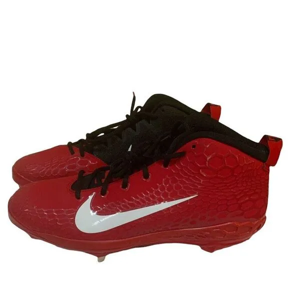 Nike Force Zoom Trout 5 Mens 13 Lace Up Metal Baseball Cleats Athletic Shoes NEW