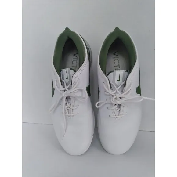 Nike Golf Shoes‎ Victory Tour 3 Spiked White Green Comfort Size (See Pics)
