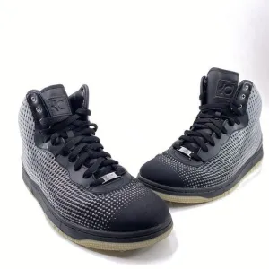 Nike KD Vlll 8 NSW Lifestyle Mens Sz 12.5 Silver Black Athletic Shoes 749637-004