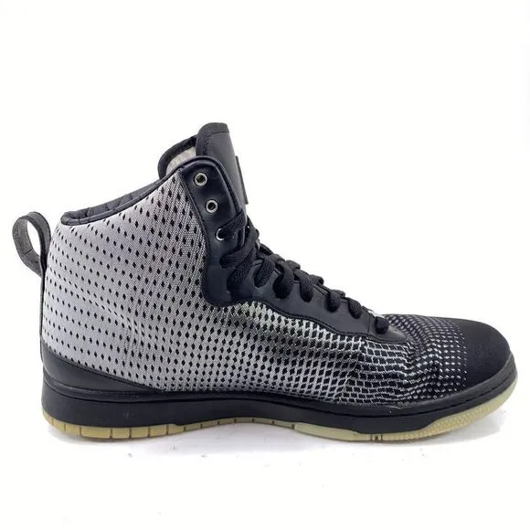 Nike KD Vlll 8 NSW Lifestyle Mens Sz 12.5 Silver Black Athletic Shoes 749637-004
