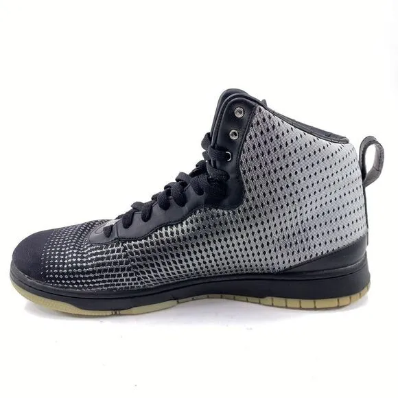 Nike KD Vlll 8 NSW Lifestyle Mens Sz 12.5 Silver Black Athletic Shoes 749637-004