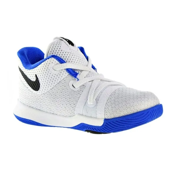 Nike Kyrie 3 (TD) Athletic Sneakers White Blue Toddlers Size 10c