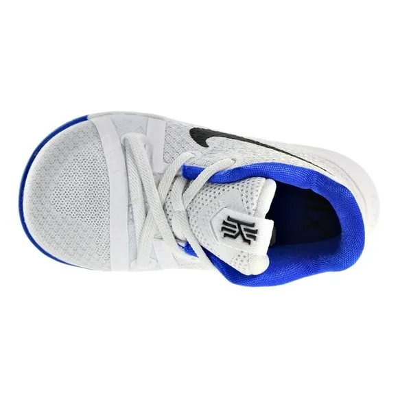 Nike Kyrie 3 (TD) Athletic Sneakers White Blue Toddlers Size 10c