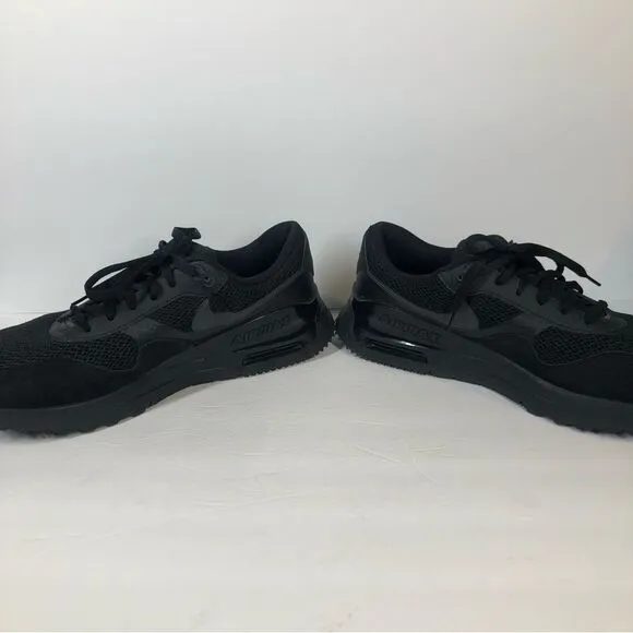 Nike Men’s Air Max System Shoes Black Athletic Workout Running 13