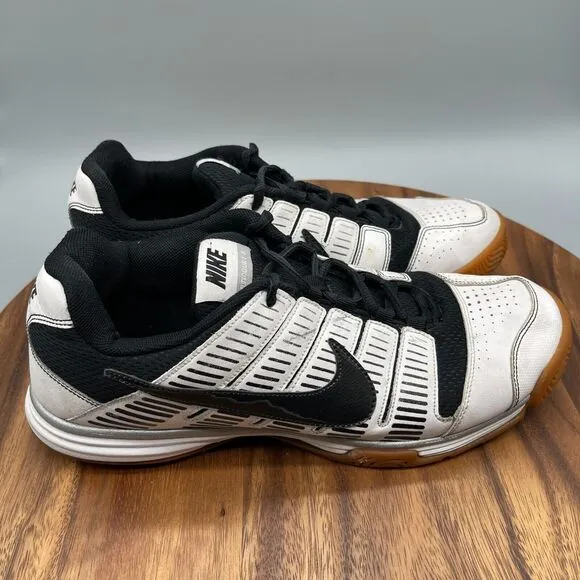 Nike Multicourt 9 ShoesMens Size 11 White Black Athletic Shoes 366625-101