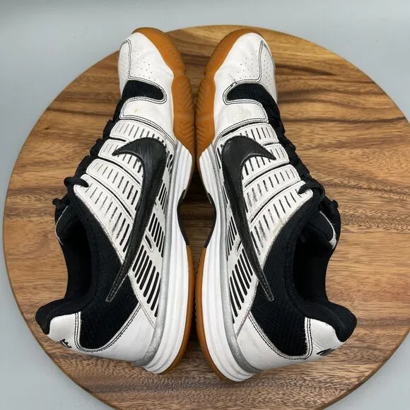 Nike Multicourt 9 ShoesMens Size 11 White Black Athletic Shoes 366625-101