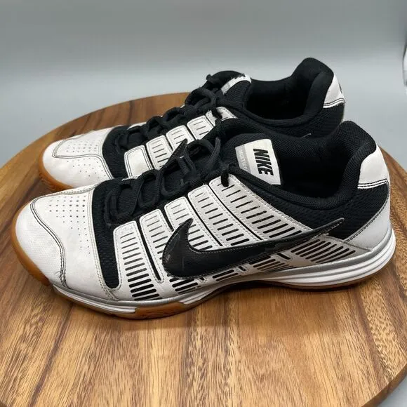 Nike Multicourt 9 ShoesMens Size 11 White Black Athletic Shoes 366625-101