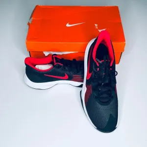 Nike Precision V Black Red Athletic Shoes New 11