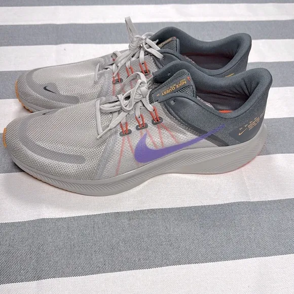 Nike Quest 4 Men's Running Athletic Shoe US Size 15 EUR 49.5 Gray Purple New
