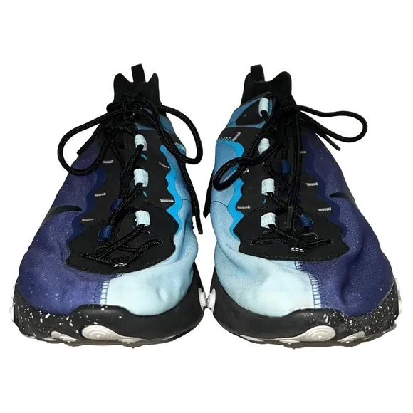 Nike React Element 55 Day And Night Shoes Men’s Size 13 Purple Blue Black