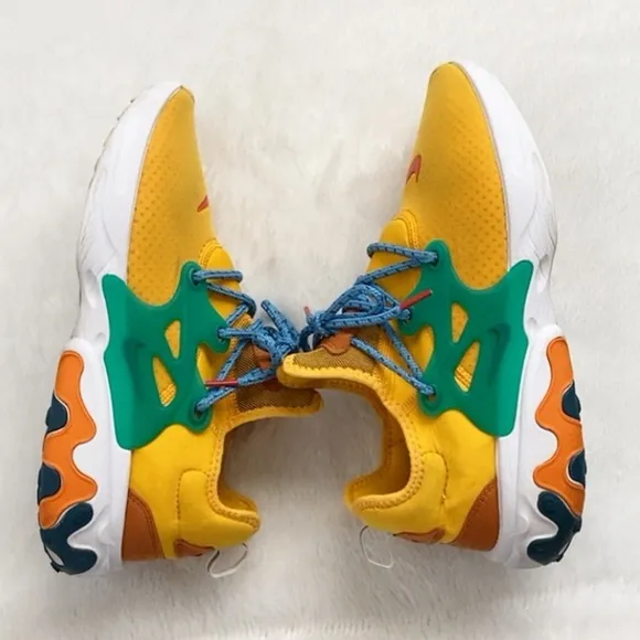 Nike React Presto University Gold Egg Toast Athletic Shoes, size 11