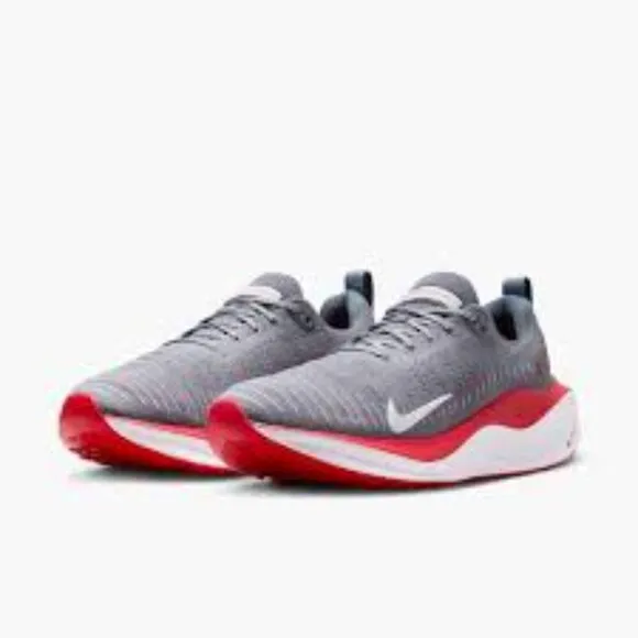 Nike ReactX Infinity Run 4 Road Running Shoes Gray FJ 1222 005 Size 7.5 NWOT