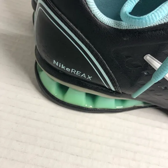Nike Reax Rockstar Black Blue 415355 Sneakers Womens 8.5 Shoes Athletic