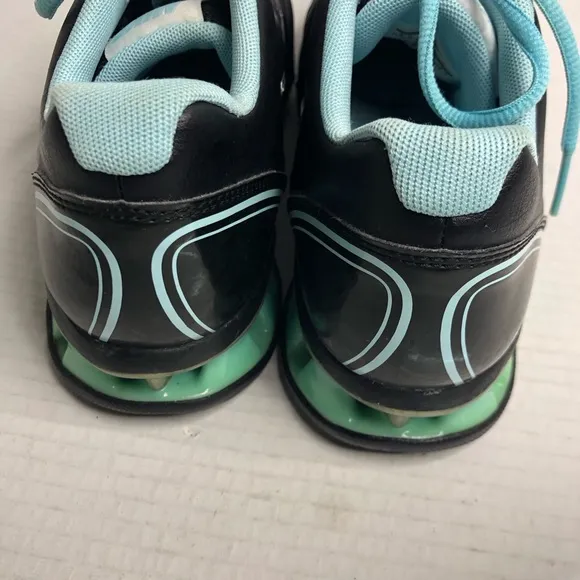 Nike Reax Rockstar Black Blue 415355 Sneakers Womens 8.5 Shoes Athletic