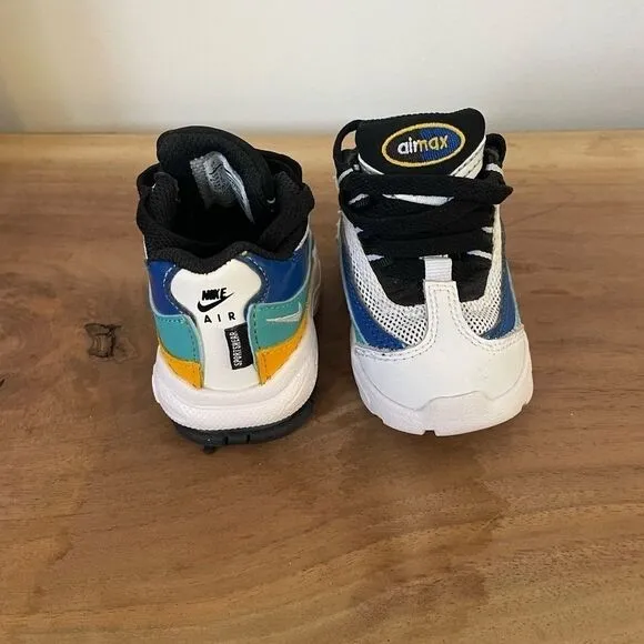 Nike shoes Air Max 95 Kids Athletic Sneaker CJ6956-100 Size 2C