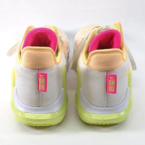 Nike SZ 10 Lebron Witness VI 6 EP Lemon Twist DC8994-101 Men's Sneaker Shoes EUC